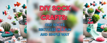 DIY Sock Crafts. Create flowerpot covers, toy fish, and more.