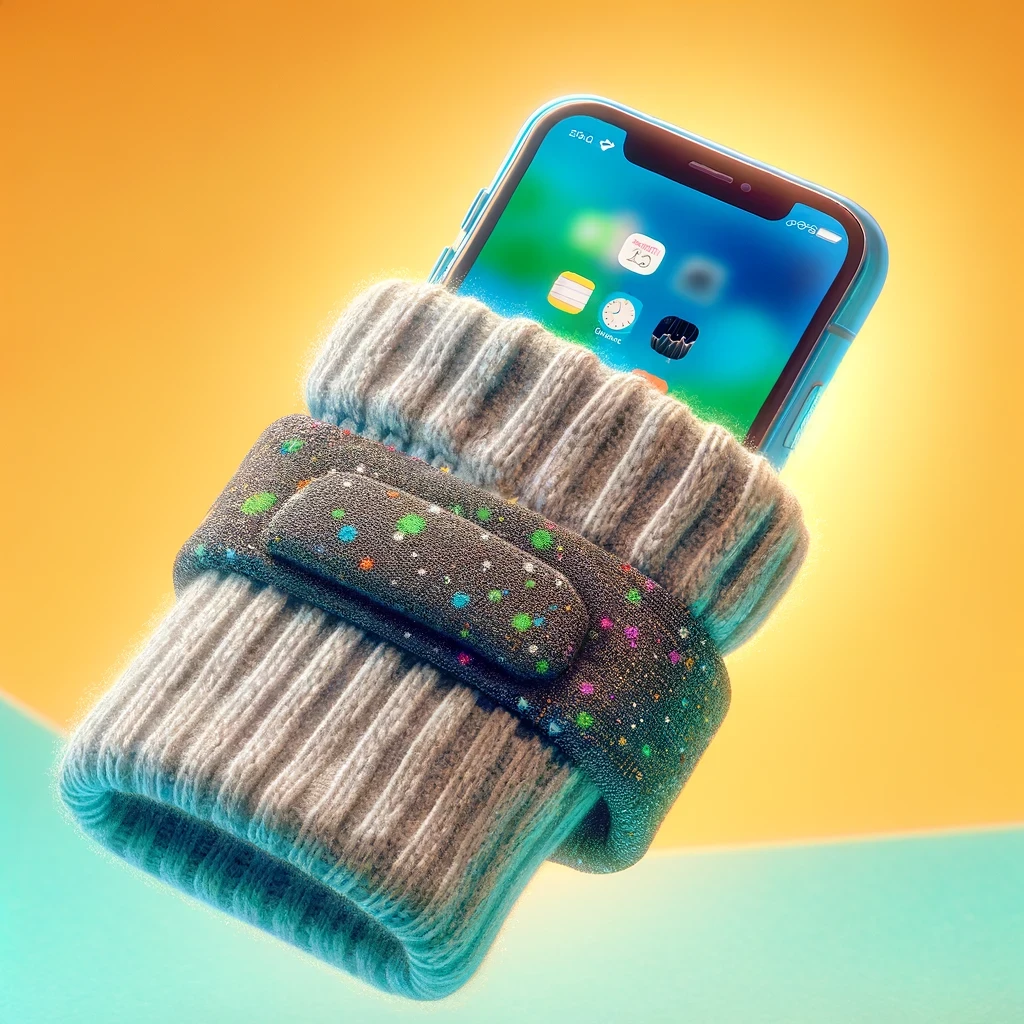 DIY Sock Crafts: iPhone Armband