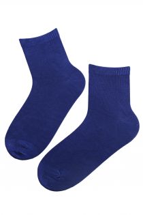 ALEX dark blue viscose socks for men | Sokisahtel