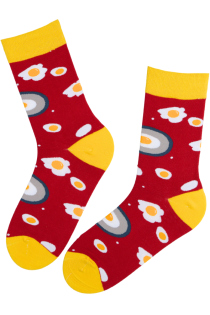 BILL red cotton egg socks | Sokisahtel