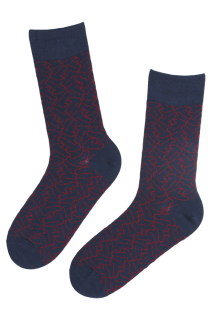 Пикантные носки тёмно-синего цвета для мужчин DODO - детям до 18 запрещено! | Sokisahtel