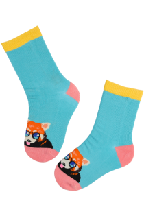 HADLEY blue socks for kids | Sokisahtel