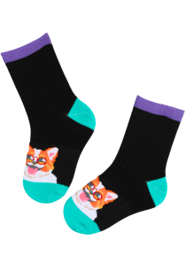 HADLEY black socks for kids | Sokisahtel