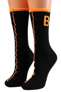 LOORA black letter B socks | Sokisahtel