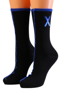 LOORA black letter X socks | Sokisahtel