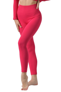 SARA pink microfibre leggings for women | Sokisahtel