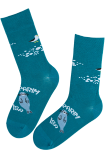 PARIM ISA cotton socks with a seal | Sokisahtel