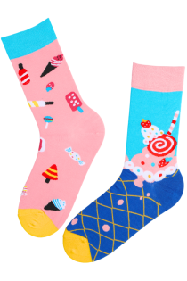 TREVOR cotton socks with ice cream | Sokisahtel