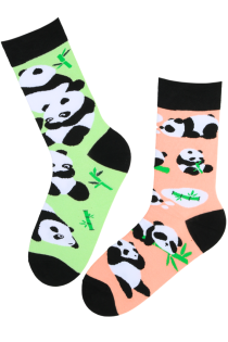 TREVOR cotton socks with pandas | Sokisahtel