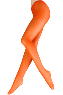 VELOUR orange 30 DEN tights | Sokisahtel