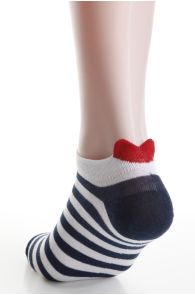 Женские хлопковые низкие носки LILLU | Sokisahtel