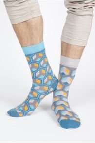 HAMBURG grey socks for men | Sokisahtel