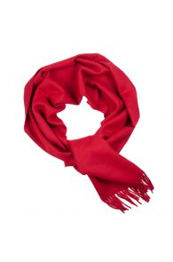 Alpaca wool bordeaux red scarf | Sokisahtel