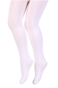 DESIRE 60DEN white tights for kids | Sokisahtel