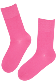 Тёплые женские носки розового цвета из мериносовой шерсти DOORA | Sokisahtel