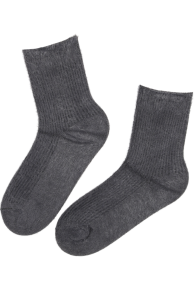 ELIJAH dark grey soft socks | Sokisahtel