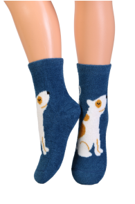 FURBI blue warm socks for kids | Sokisahtel