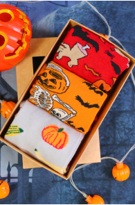 Halloween gift box GORY with 3 pairs of socks | Sokisahtel