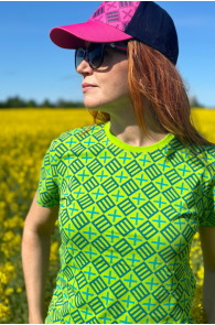 LAULU- JA TANTSUPEO roheline t-särk naistele | Sokisahtel