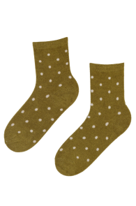 LILA green warm socks for women | Sokisahtel