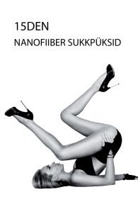 SENSATION 15DEN mustad nanofiibrist sukkpüksid | Sokisahtel