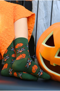 PERIL halloween socks with cats and pumpkins | Sokisahtel