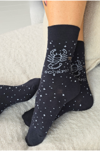 SCORPIO constellation socks | Sokisahtel