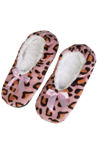 SILVIA pink soft slippers | Sokisahtel