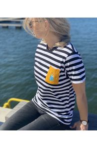 THE TALL SHIPS RACES 2021 striped shirt with a yellow pocket | Sokisahtel