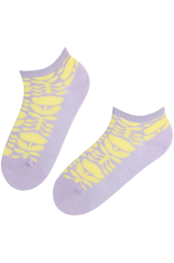 Светло-лиловые укороченные носки для Праздника песни и танца TARTU 2024 | Sokisahtel