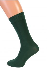Мужские носки TAUNO темно-зеленого цвета DARK GREEN | Sokisahtel