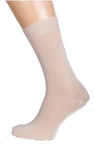 TAUNO beige men's socks Beige | Sokisahtel