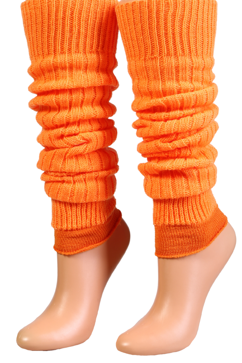 PIRET orange leg warmers Sokisahtel